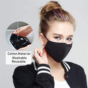 Open image in slideshow, Cloth Masks with PM2.5 Carbon Filter - Reusable/Washable - Free Shipping
